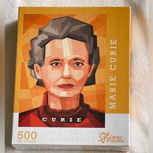Marie Curie Jigsaw Puzzle 500 Pieces -Kid & Adult Home School, Science Gift NEW